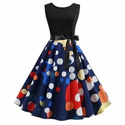 Sttech1 Ladies Summer Linen Dress Feminino Vestido T-Shirt Cotton Casual Plus Size Dress