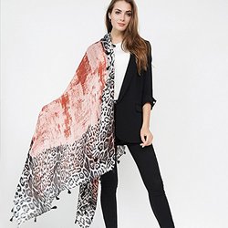 CG-15-RM,Multi colour, Silk Cafsew Colours Womens Stole