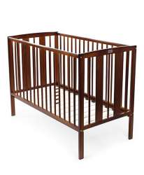 babyhug wooden cot