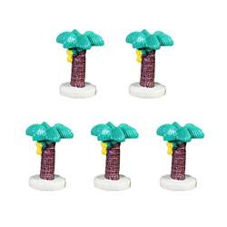 Buy Baoblae 5 Piece Micro Landscape Mini Resin Bonsai Diy Flower Pot Decor Coconut Trees Features Price Reviews Online In India Justdial