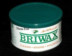 Briwax Dark Brown Toluene Free Furniture Wax 16oz By Briwax