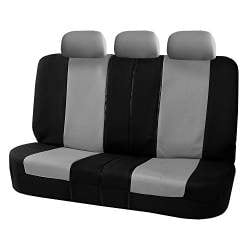 Fh Group Fb051gray013 Gray Universal Split Bench Seat Cover Allow