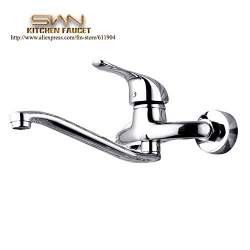 Buy Generic Wholesale And Retail Chrome Brass Wall Mounted Kitchen
