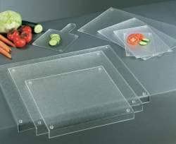 Carolines Treasures 7359LCBChihuahua Black and Tan Glass Cutting Board Large Multicolor