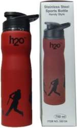 Buy H2o Sb 104 Stainless Steel Sports Water Bottle 750ml Red Features Price Reviews Online In India Justdial