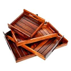 Buy Hashcart Indian Rosewood Sheesham Wood Handmade Amp