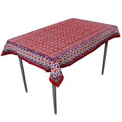 Buy Multicolor Floral Rectangular Tablecloth In Cotton Fabric