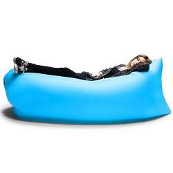 Buy Outdoor Inflatable Lounger Nylon Fabric Beach Lounger