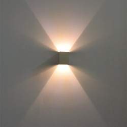 Buy Rrimin New 2w Led Wall Lamp Square Led Spot Light Aluminm