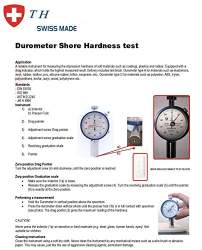 Buy Shore A Rubber Hardness Tester Durometer With Peak Features