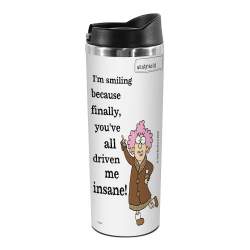Tree-Free Greetings TT42035 I Heart Clumber Spaniels 18-8 Double Wall Stainless Artful Tumbler 14-Ounce