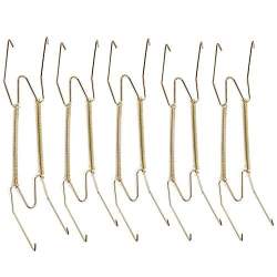 Wishave 10pcs 8 Invisible Decorative Plate Hanger Wall Holders