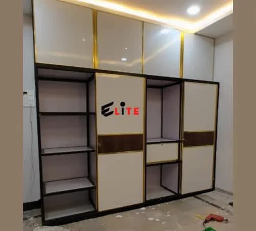 Modern Sliding Door Aluminium Wardrobe for Bedroom in Hyderabad at