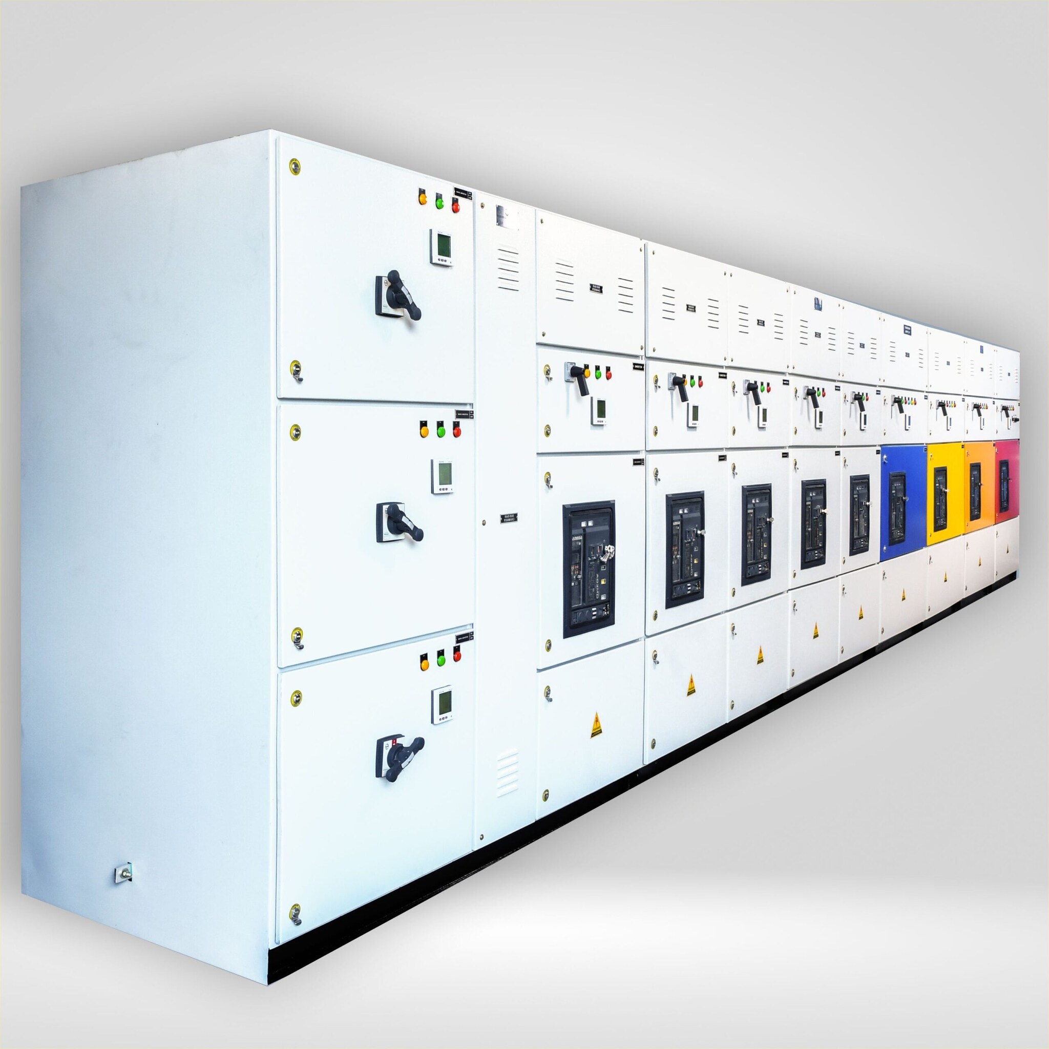 Industrial Three Phase Power Control Center, Steel, 1200x800x400mm