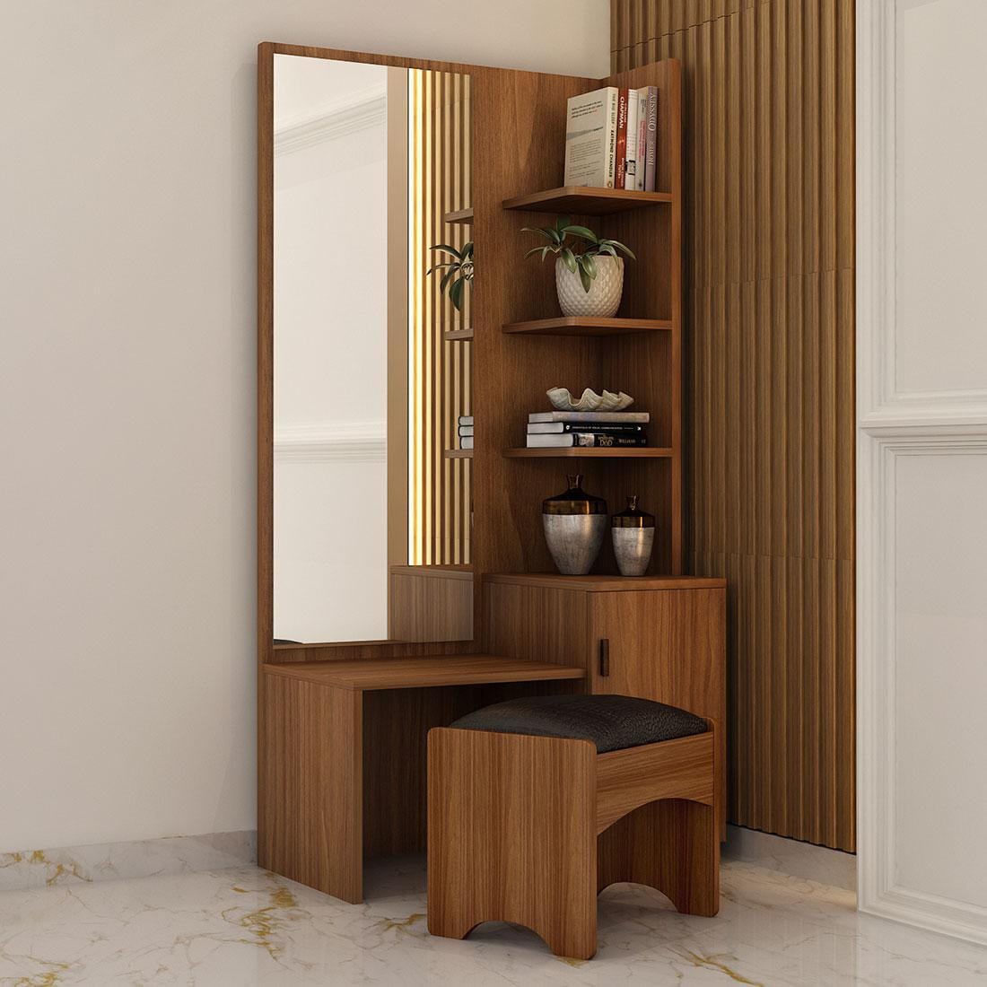 white christmas dresses Multi-Functional Dressing Table main image 1