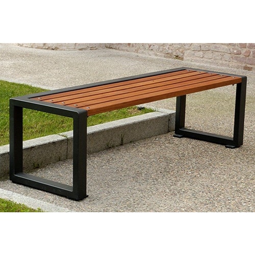 Teak Wood Garden Bench, 60 x 24 x 36 inches, 500 lbs Capacity in