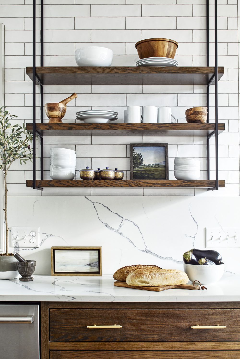 Stainless Steel Freestanding Kitchen Shelf Stand, 600x300x500