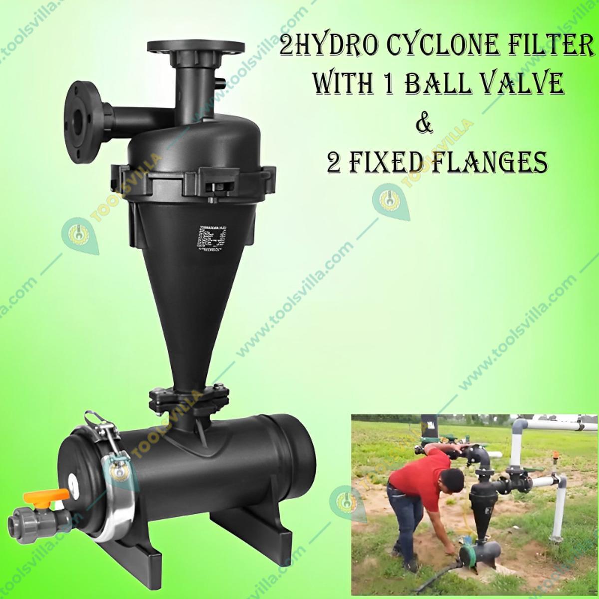 Hydro Cyclone Stainless Steel Water Filtration Filter 100mm in