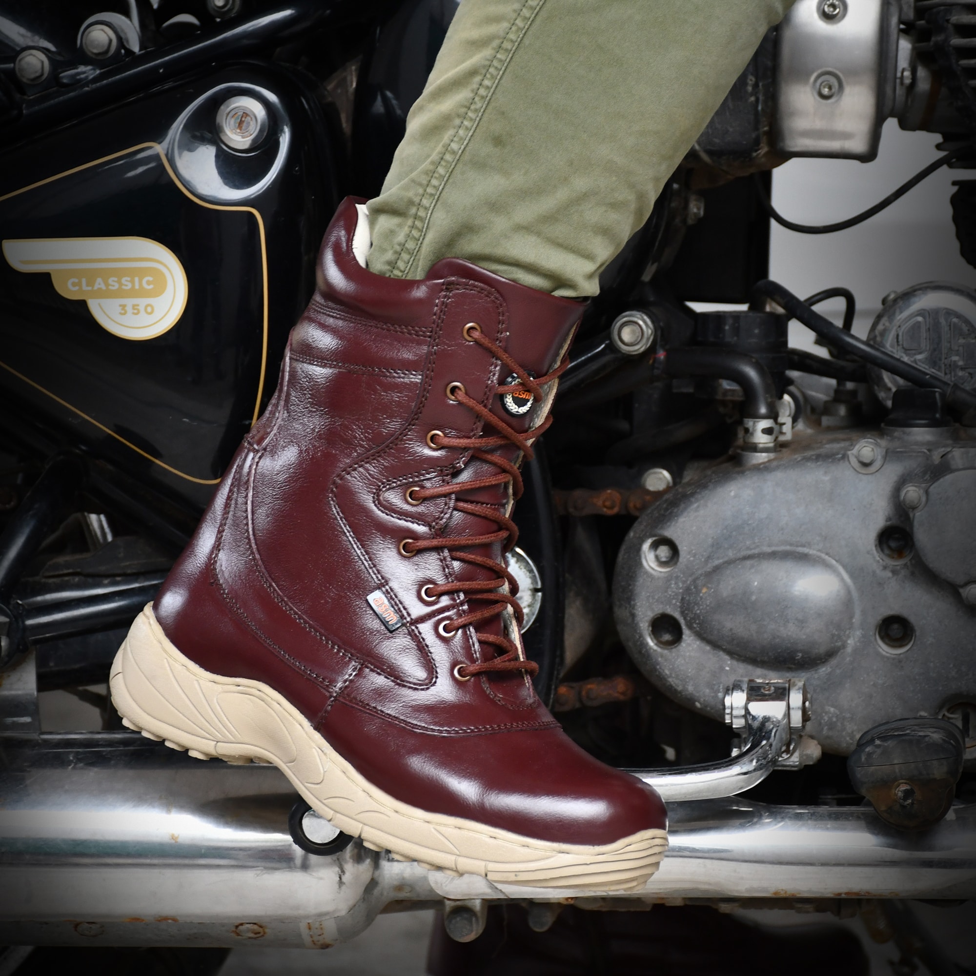 Laceup Boots in Agra at ₹ 725 Unit by North India Boot Factory