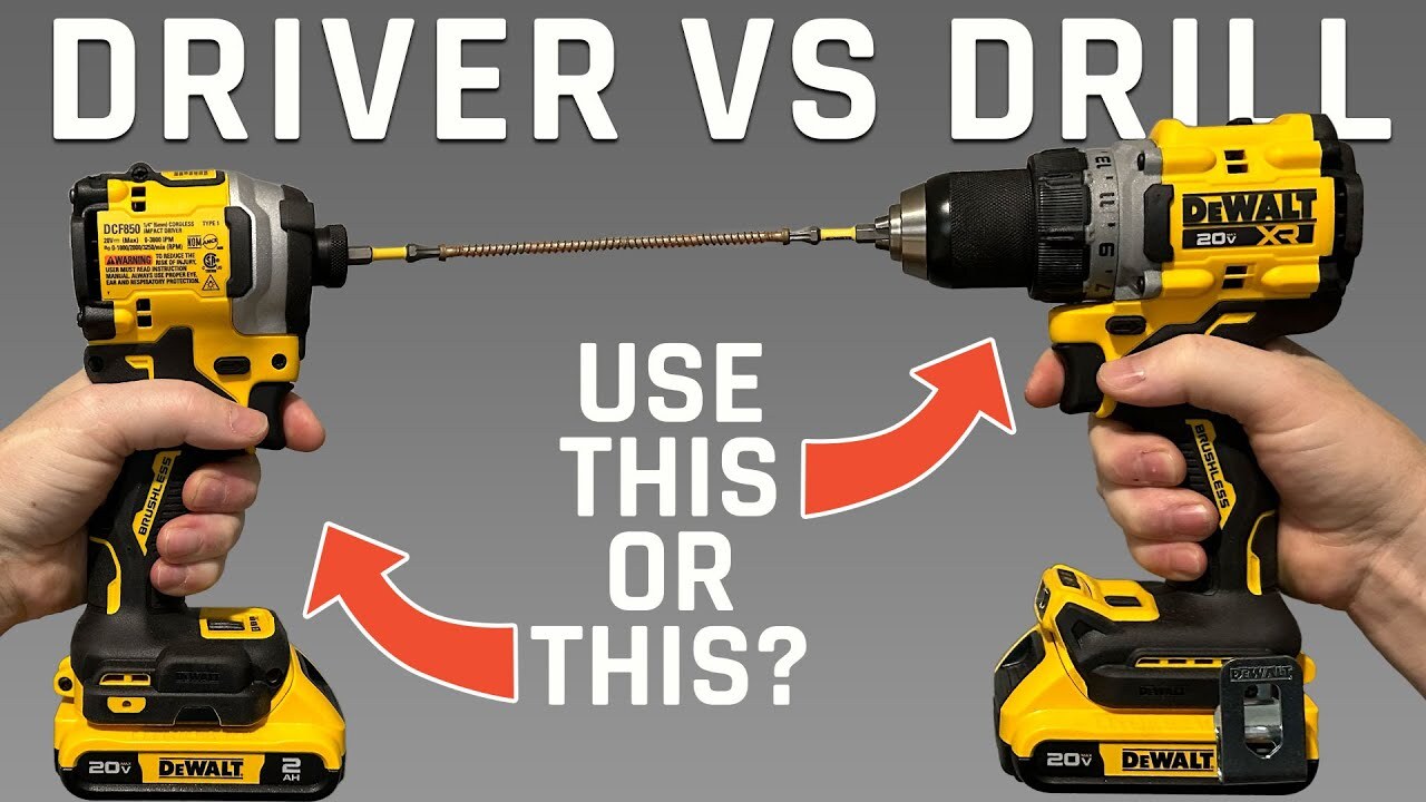 Hammer When To Use An Impact Driver Vs Drill Vs Hammer Drill - Main Image