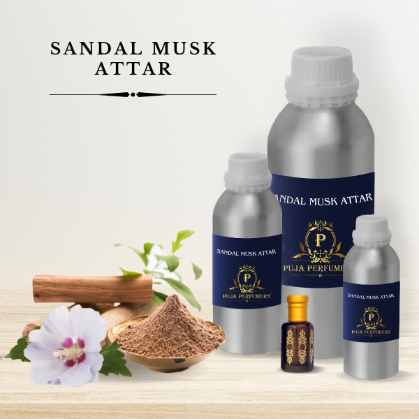Sandalwood Attar Natural Fragrance Oil with Woody Aroma in Hubli