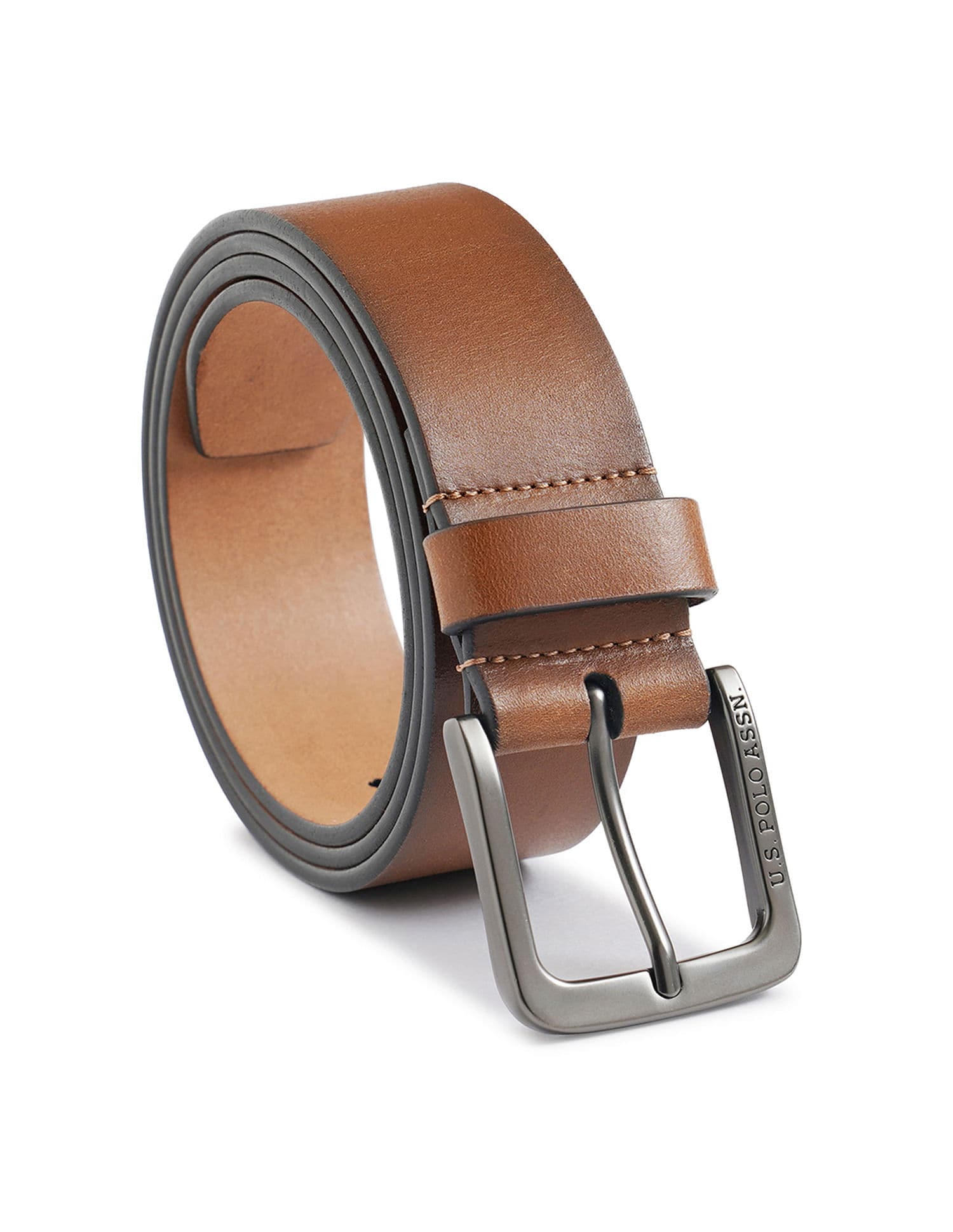 Unisex Casual Genuine Leather Waist Belt for Jeans/Trousers, 30