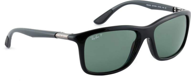 Ray-Ban 0RB835262199A57 Full Rim Wayfarer Unisex Sunglass (Free