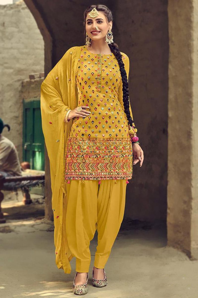 chinese dress ladies Readymade Patiala Suit For Women