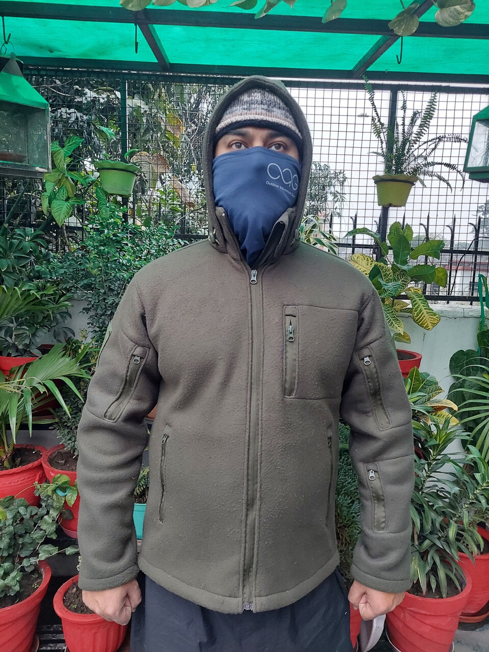 Fleece Zip Unisex Jacket in Agra at ₹ 216 Unit by Baba sports