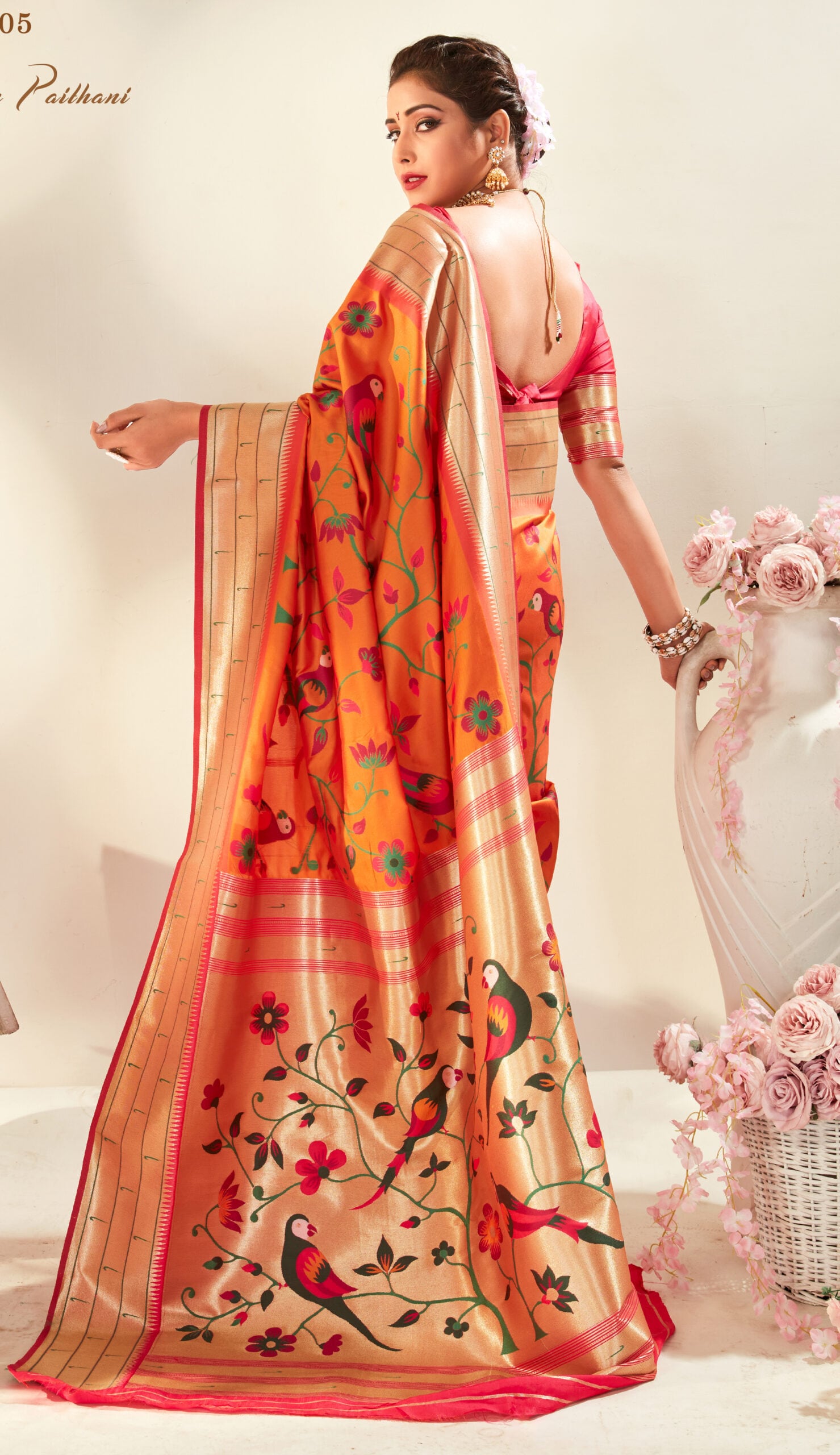 Ladies Paithani Saree in Mumbai at ₹ 6,000 Pc by Deepam Fabrics
