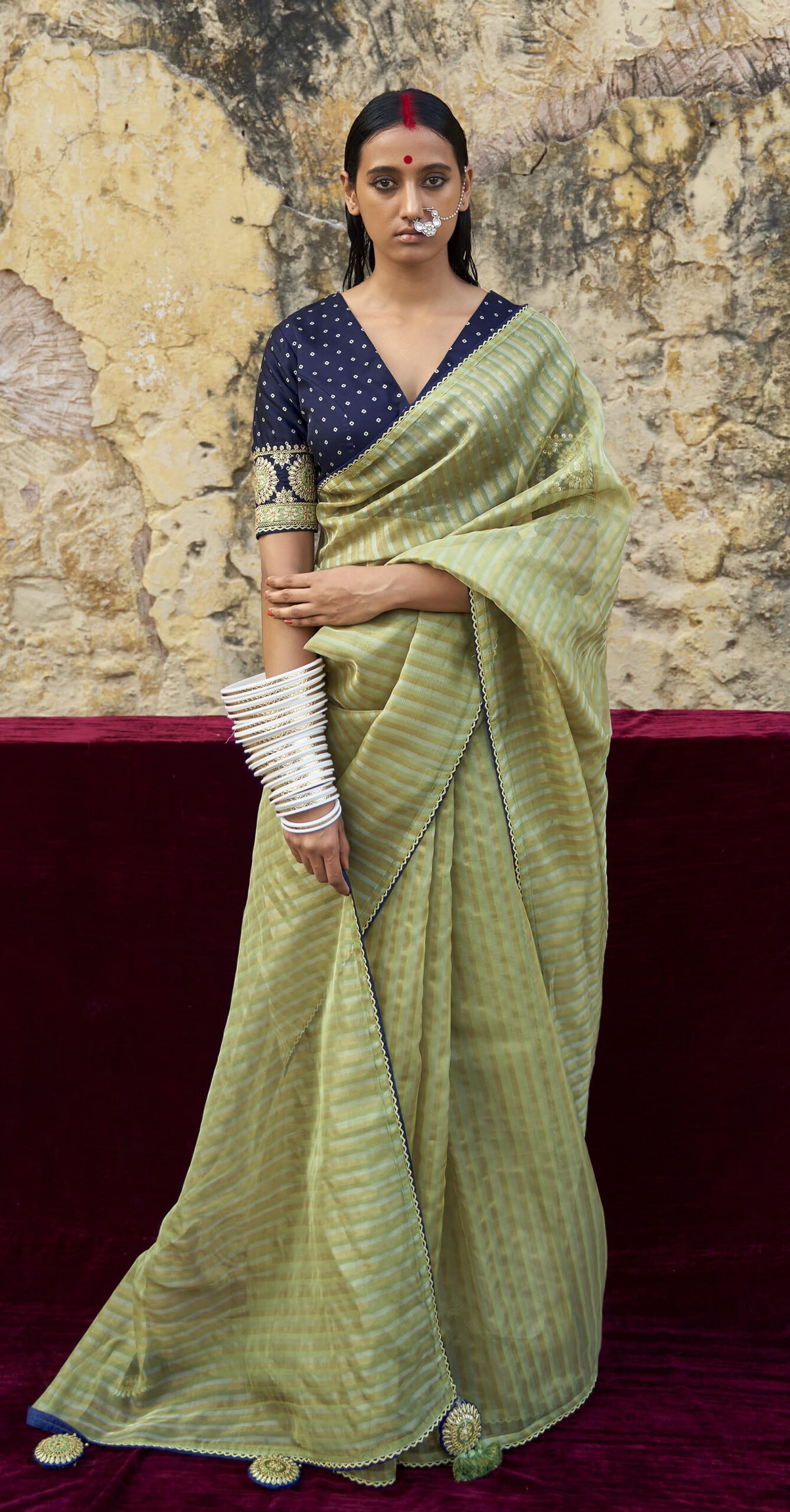 Ladies Half Saree in Surat at ₹ 2,100 Unit by Yash Creation