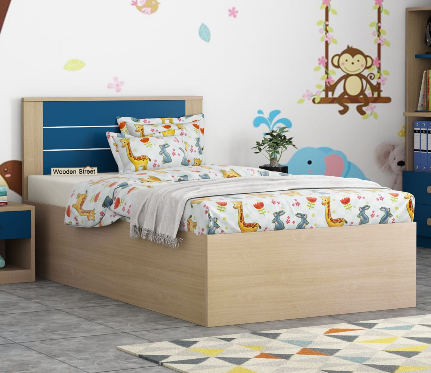 Rectangular Wood Children Bedroom Set in Gandhidham at ₹ 65,000