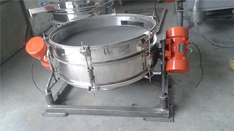 Stainless Steel Circular Vibrating Sieve Machine, 1500 Watts, Electric ...