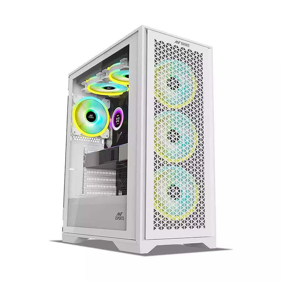 Steel Computer Cpu Cabinet for Gaming and Workstation with 4 USB Ports ...
