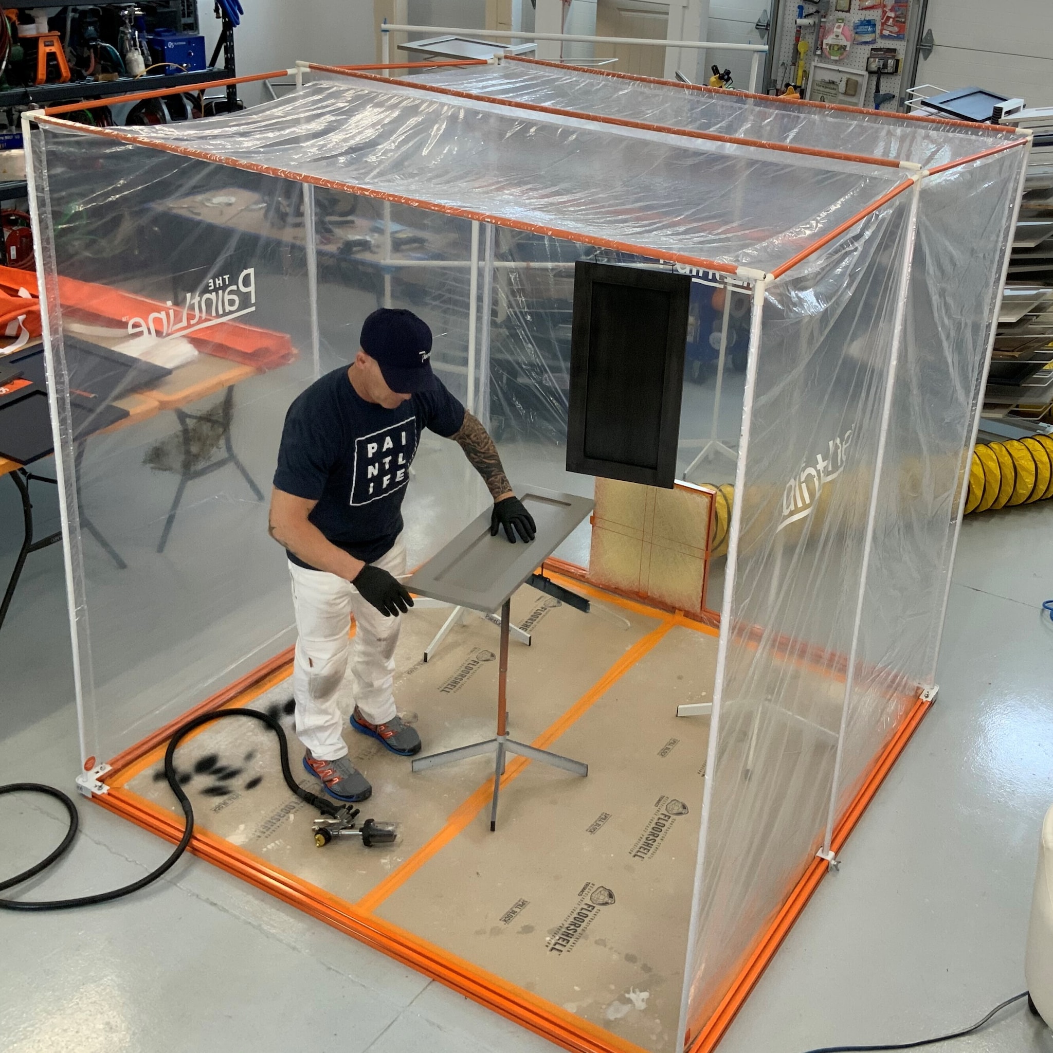 Spray Painting Booth in Palghar at ₹ 1.50 L - ₹ 2.25 L / Pc by