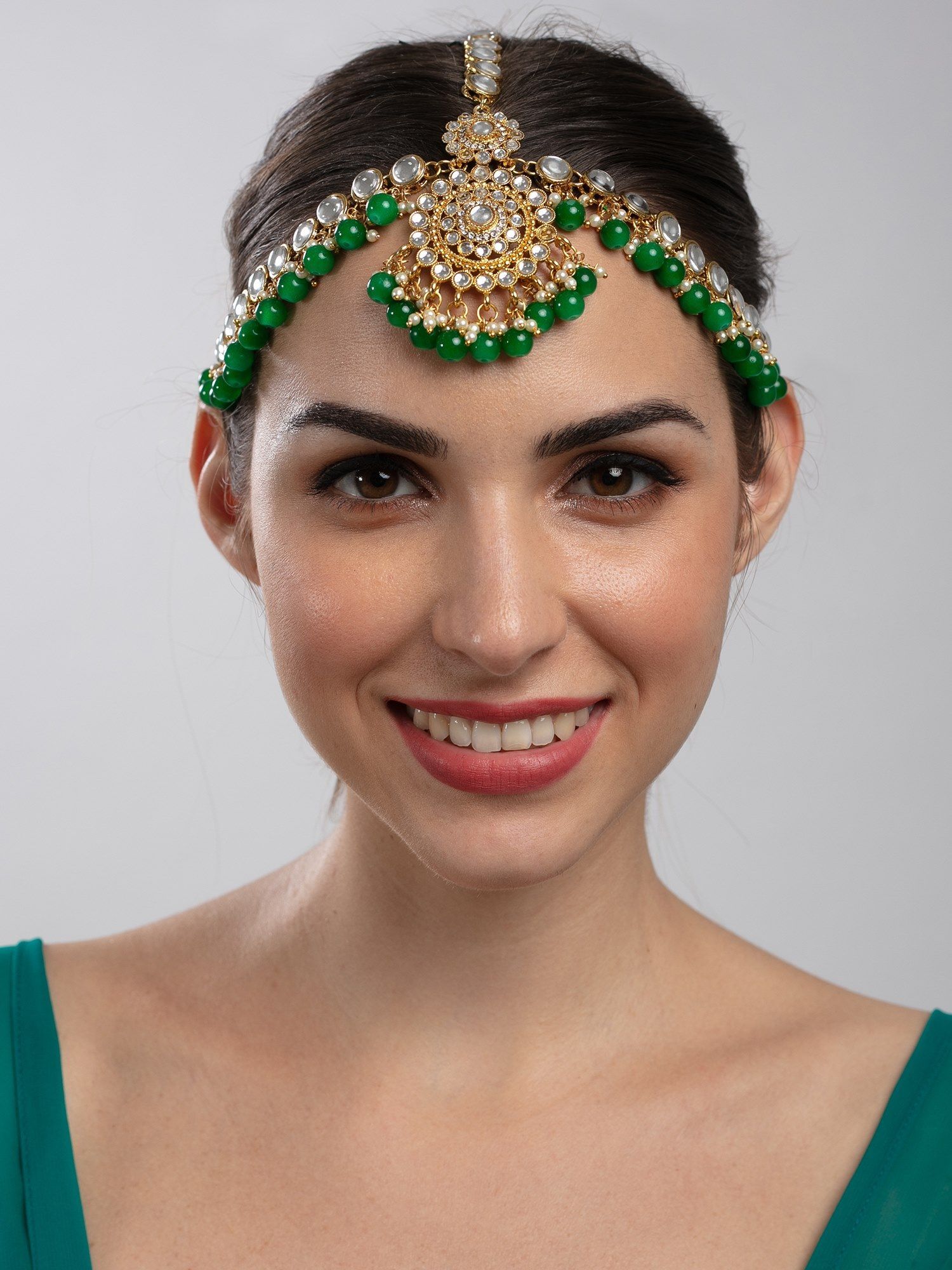 pearl tikka headpiece