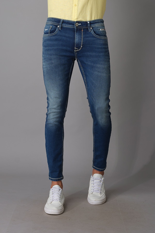 NF2118 Blue United 18 Denim Narrow Jeans in Ahmedabad at ₹ 989