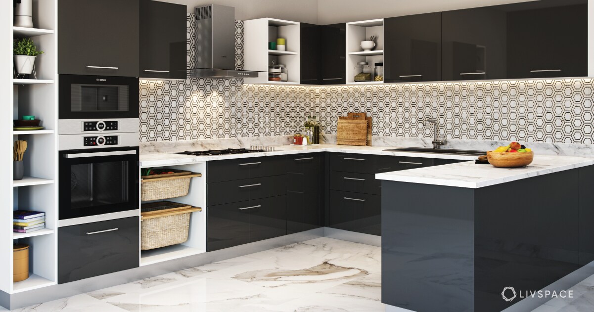 Modular kitchen 2024 storage target