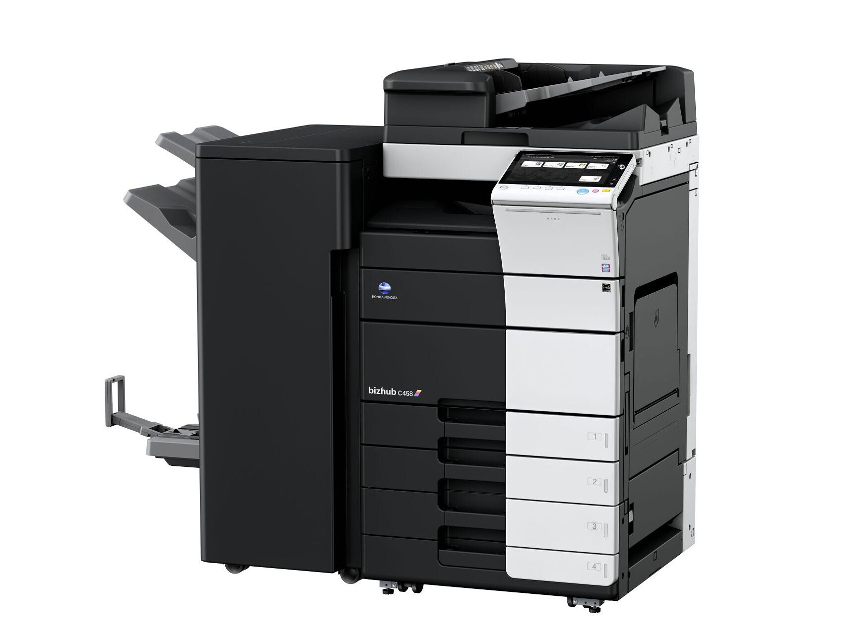 Konica minolta C458 color copier machine in Rajkot at ₹ 1.60 L