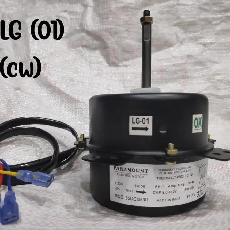 Fan Motor in Delhi at ₹ 20 ₹ 800 Pc by Trishakti Enterprises