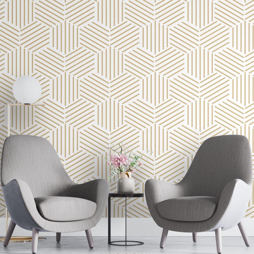 Ivory Coloured Decorative Wallpaper in Delhi at best price by Vijay ...