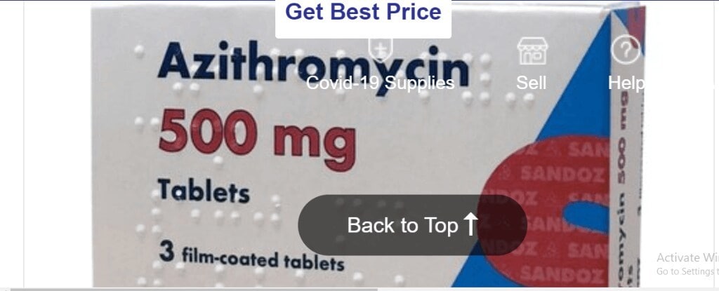 Azithromycin 500mg covid