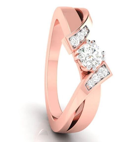 Gram Rose Gold Ring For Women in Indore at ₹ 45,000 ₹ 50,000