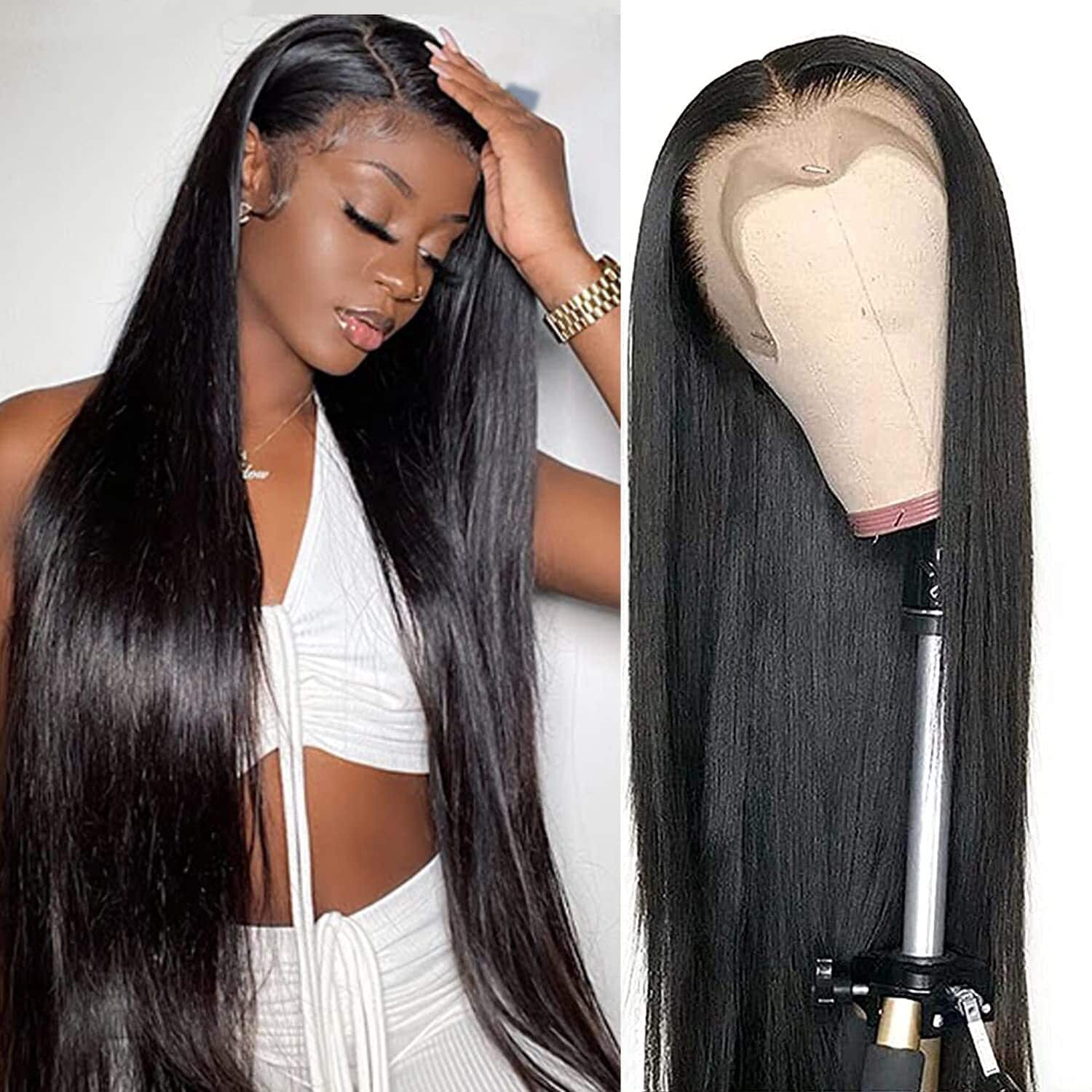 Hair Extensions Natural Hair Wigs In Chennai 100% Virgin Indian Human Lace  Closure Hair In Chennai At ₹ 50,000