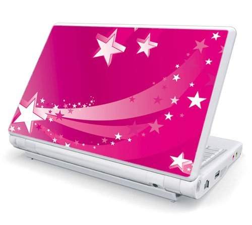 Buy 11 12 Mini Laptop Universal Size Decal Skin Pink Stars Features Price Reviews Online In India Justdial