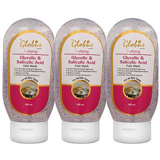 salicylic acid glycolic acid face wash