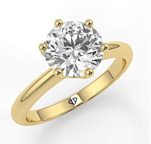 Diamond Gold Ring Surat Diamond Jewellery Offers Buy Round Cut 9ct