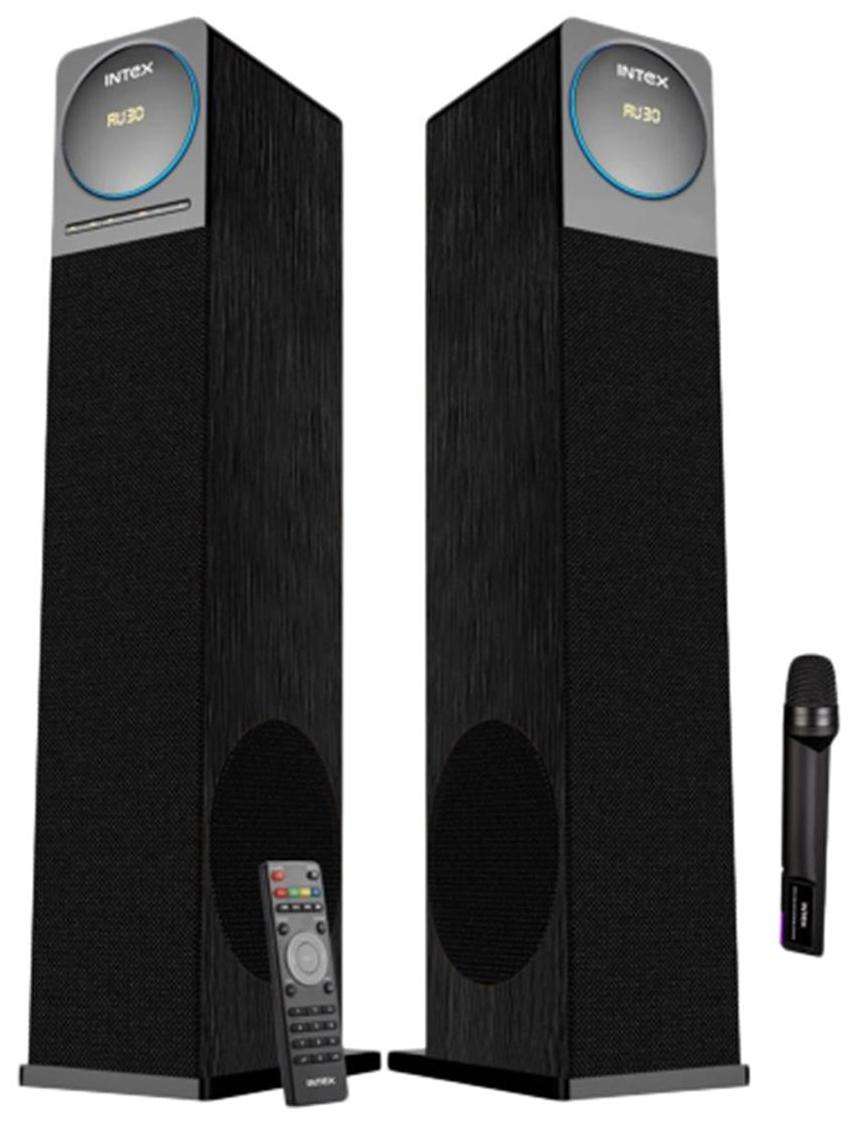 intex tower speakers 12001