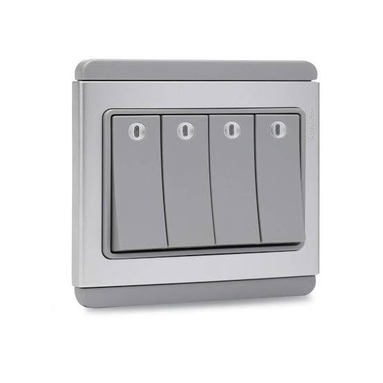 16A Lead Grey Electric Switch Board in Chennai at ₹ 65 / Pc by