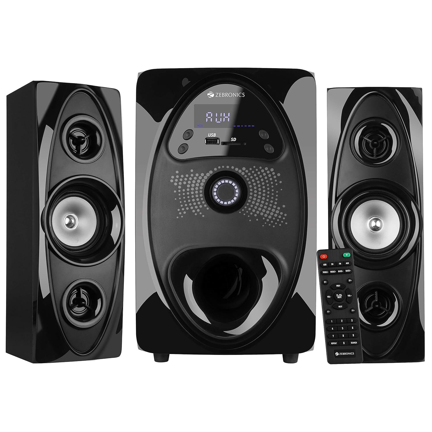 ZEBRONICS Bt Rucf Computer Multimedia Speaker (Koto) With